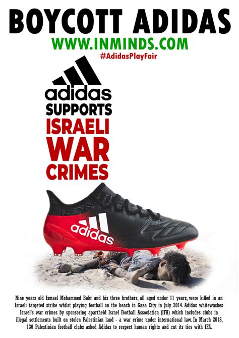 is adidas on boycott list